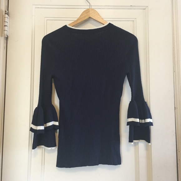 Frame Double Ruffle Cuff sweater - Picture 6 of 6